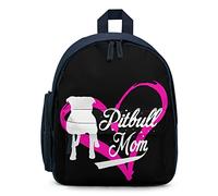 Ahdyr Orgoglioso Pitbull Mom Zaino unisex Borsa a tracolla leggera per laptop Zaino causale Borse da esterno