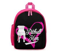 Ahdyr Orgoglioso Pitbull Mom Zaino unisex Borsa a tracolla leggera per laptop Zaino causale Borse da esterno