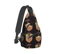 Ahdyr Sling Backpack Travel Hiking Daypack You-Can-Be-An-Otter Borsa a tracolla a tracolla in corda
