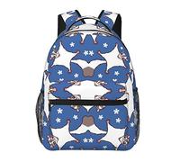 Ahdyr Sweet Sugar Glider With Flowers Zaini artistici Borsa a tracolla antifurto multiuso leggera Borsa a tracolla per laptop di grande capacità Zaino con cinghie imbottite