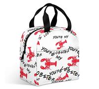 Ahdyr You're My Lobster - Borsa termica per il pranzo, riutilizzabile, con t a e manico, per uomo, donna, lavoro, picnic, viaggio, ufficio, spiaggia