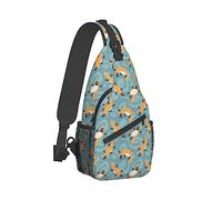 Ahdyr Zaino a per uomo e donna Borsa da trasporto casual viaggio a viaggio multiuso antifurto, Borsa artistica con ornitorinco dal becco d'anatra