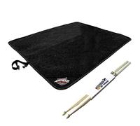 Ahead AA9027-2 - Tappeto per batteria, 275 x 160 cm + bacchette Keepdrum