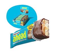 AHEAD Barrette Chetogenica - 18 x 35g - Coconut Almond - senza zucchero - solo 5g di carboidrati netti per pezzo low carb - Keto Bar