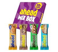 AHEAD Keto Bar Pacchetto Degustazione - 12 x Barrette chetogeniche senza zucchero - fino a 1,7 g di zucchero* e 5g di carboidrati netti per barretta - Dolci senza zucchero Achieve