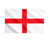 AhfuLife 2pcs Bandiera San Giorgio Inghilterra, 150×90 cm Bandiere a Croce di San Giorgio per Coppa del Mondo, Eventi di Calcio, Giardini Esterni e Festa