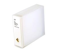 AhfuLife Custodia per CD/DVD, Multimedia Box Contenitore Salvaspazio Colorato Porta CD o DVD Bianco 24 CDs (White(one))