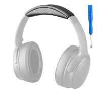 AHG Accessory House Global QC35 ii / QC35 - Cuscino in pelle di pecora, compatibile con cuffie Bose QuietComfort 35/QC35 II, colore nero, facile da montare, schiuma FlexiSoft ad alta densità