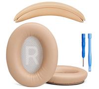 Cuscinetti auricolari di ricambio premium SoundLink AE2 e SoundLink AE2, compatibili con cuffie Bose SoundLink Around-Ear 2 / Bose Soundlink AE2, beige