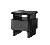 AHGFTYRDT Comodino Comodino Semplice Moderno Nero Comodino Camera Da Letto Retro Quadrato Soggiorno Combinazione Armadio Camera da letto Interna Comodino