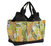 Ahgsup Borsa da Giardino Kit di Attrezzi Portatile per Giardinaggio All'aperto con Grande capacità e Tasche Multiple, Poliestere Resistente 600D, 1 X 13,5x12x6,7 Pollici