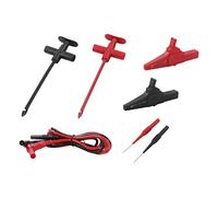 Ahgsup Cavi per Sonde di Test, Ottone Resistente, Materiale PVC Flessibile | Doppio isolamento, resistente all\'usura, accessori per test elettronici, massimo 19 A