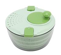 Ahgsup Centrifuga per Insalata da 4 Litri e Asciuga Verdure, essiccatore Manuale per Lattuga, Design del Coperchio a Prova di Spruzzi per la, Verdure Senza Sforzo in Pochi Secondi -