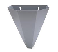 Ahgsup Cono per Pollo in Acciaio Inossidabile di Medie Dimensioni per Trattenere e Uccidere Il Pollame, Design con Retro Piatto, Strumento di Lavorazione del Pollame Umano Ed Efficiente