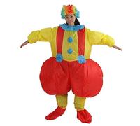Ahgsup Costume da Clown Gonfiabile, Design da Culo Grosso, Impermeabile | Cuciture resistenti, leggere e rinforzate, adatte per adulti, festival