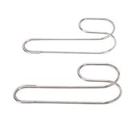 Ahgsup Gancio Portagomma per Tubo da Giardino in Acciaio Inossidabile 304 da 2 Pezzi, Carico da 44 Libbre, Supporto per Tubo Dell'acqua Antiruggine per la Casa, Supporto per Rubin