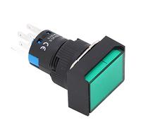 Ahgsup Interruttore a Pulsante Illuminato, Materiale ABS | 25 pezzi, Ampia applicazione, Luce di controllo, Utilizzo sicuro, Corrente di lavoro 5A