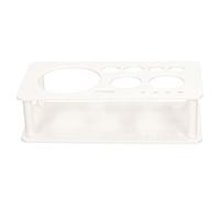 Ahgsup Kit Barista Stand Organizzatore per Strumenti da Bar Rack per Accessori da Barista Supporto per Strumenti da Cocktail Espositore da Banco con Supporto in ABS per Bar di Casa (Piccola)