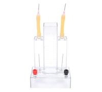 Ahgsup Kit Dimostratore PEM per Elettrolisi Dell'acqua, Esperimento Trasparente per la Generazione di Idrogeno e Ossigeno per L'insegnamento in Laboratorio e a Scuola, Perle di Ve