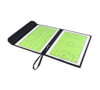 Ahgsup Lavagna per Allenatori di Calcio Lavagna Strategica Portatile Pieghevole per Calcio con Pezzi Magnetici per Allenamento e Insegnamento, Resistente Pelle PU, Include Pennarelli e Set di Numeri