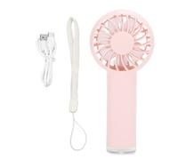 Ahgsup Mini Ventilatore Portatile per Ciglia - Asciugatore Silenzioso e Ricaricabile Via USB - Ventilatore Personale a Mano con Flusso D'Aria Preciso e Velocità Regolabile - Ideal