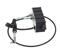 Ahgsup Motore dell'acceleratore dell'escavatore, Alloggiamento in | Design durevole, stabilità alla temperatura, lunghezza del cavo 1,2 m, compatibile con escavatori SANY