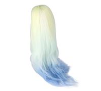 Ahgsup Parrucca per Capelli da Bambola 1/3 Processo di Cucito Squisito Simulazione del Cuoio Capelluto Parrucca in Seta Ad Alta Temperatura per Bambole Snodabili, Cross Dressing