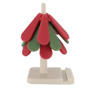 Ahgsup Sottopentola in Silicone Resistente Al Calore Pieghevole a Forma | Materiale in Silicone, Uso in , Protezione per Piastra Elettrica, Design Ad Albero Pieghevole, Adatto a Tazze, Ciotole,