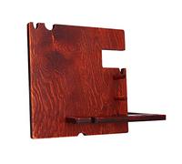 Ahgsup Supporto per Cellulare Dal Design Unico, 25,5 Cm | Pannello truciolare resistente, elegante organizer da scrivania, adatto per soggiorno, camera da letto