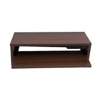 Ahgsup Supporto per Display da Tavolo Supporto per Schermo da 20 Pollici Altezza 15 Cm Ripiano Scorrevole con Scomparto Aperto 2 Prese CA 3 USB Tipo C per Ufficio Domestico (1)