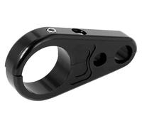 AHHQD 1inch 25mm Motorcycle Frame Handlebar Clutch Cable Brake Line Clamp Fixed Clips Compatible with H&Arley Dyna Sportster XL Cafe Racer .D107
