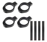 AHHQD 33-58mm Moto CNC Forcella Anteriore Tubo Supporto Morsetto di Staffa Faro Morsetti Montaggio Compatibile con Cafe Racer Bike .D118