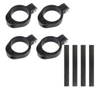 AHHQD 33-58mm Moto CNC Forcella Anteriore Tubo Supporto Morsetto di Staffa Faro Morsetti Montaggio Compatibile con Cafe Racer Bike .D118