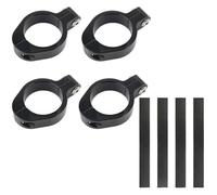 AHHQD 33-58mm Moto CNC Forcella Anteriore Tubo Supporto Morsetto di Staffa Faro Morsetti Montaggio Compatibile con Cafe Racer Bike .D118