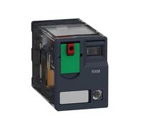 AHHQD RXM2AB2P7 Relè a innesto miniatura, 12 A, 2 scambi, LED, 230 V CA .D1115