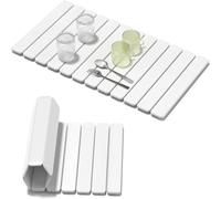 Ahhzyys Tappeto ad asciugatura di pietra, 40 x 30 cm, da cucina, assorbente, senza scivolamento, pieghevole, per lavello e piano cottura (asciugatura rapida)