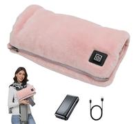 Ahigh Scaldamani ricaricabili, 10000 mAh, riscaldatori elettrici in fibra di carbonio, 3 impostazioni, essenziali per la caccia, scaldamani da golf, per alleviare il dolore da artrite, portatile, per