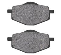 AHL 1 paio di pastiglie freno anteriori per moto Compatibili con YAMAHA XT 350 1985-1995/YSR 50 T 1987/DT 80 LC-2 (53V) 1985-1992/DT 125 LC 1986-1987/ XC 125 TR“Cygnus”1996-2003/DT 200 (2LR) 1987