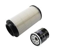 AHL filtro de aire 7080595, con kit filtro olio per KN303 Polaris 2520799 3084963, per Polaris Sportsman 500 EFI Touring 496 2008-2009/500 EFI Touring 500 2010