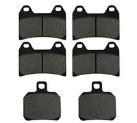 AHL-Kit Motocicletta Pastiglie freno per Cagiva Raptor 650 / V-Raptor 2001-2007/ Raptor/V-Raptor/X-tra 2000-2005/ Raptor 1000 / V-Raptor 1000 2000-2002 (Semi-métal)