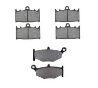 AHL-Kit Motocicletta Pastiglie freno per GSR400 K6 2006/ GSR600 K6/K7/K8 2006-2008 (Semi-métal)