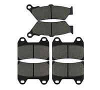 AHL-Kit Motocicletta Pastiglie freno per MOTO GUZZI California Jackel/Special 1100 1999-2001/ California Stone Series 2002-2006/ California EV/Special Series 2002-2006(Semi-métal)