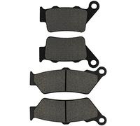 AHL-Kit Motocicletta Pastiglie freno per Yamaha XT660R XT660 R 2004-2010 (Semi-métal)