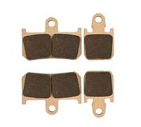 AHL- Motocicletta Pastiglie Freno Anteriore per YAMAHA YZF R1 (6 piston radial caliper) 2007-2011 (Rame sinterizzato)