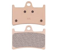 AHL- Motocicletta Pastiglie Freno Anteriori per Yamaha FZ6 Fazer S2 (Non ABS/Half Fairing/4 Piston Caliper) (4S81/4S8) 2007-2009 (Rame sinterizzato)