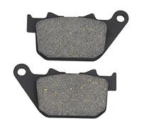 AHL- Motocicletta Pastiglie Freno Posteriore per Harley XL 883C Sportster Custom 2004-2010/XL 1200 R Sportster Roadster 2004-2008 (Semi métal)