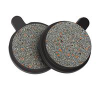 AHL Pastiglie freno a disco semi-metallico per ZOOM DB280 DB350 DB450 DB550 DB650 / Alongha SNG/Apse/Artek Apollo/Shockwave/X-Rated (1 Paio)