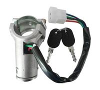 AHLOKIY [Replacement] Interruttore a Cilindro del Blocchetto di accensione 4479518 con 2 Chiavi for Fiat for Panda for Ducato for Citroen C25 for Peugeot J5 1981-1994