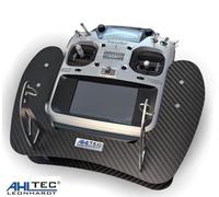 Ahltec Consolle Trasmettitore per Futaba T26SZ IN Vero Carbone - Ribaltabile