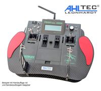 AHLtec Leonhardt Pult Trasmettitore Per Multiplex Profi MC 4000 In ECHT CARBON